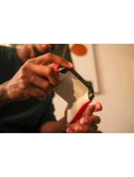 Ovladač Microsoft Xbox Series - pulzující červená barva