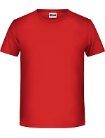 Daiber 8008B Chlapecké tričko z bio bavlny 02.808B red Daiber 8008B Chlapecké tričko z bio bavlny 02.808B red