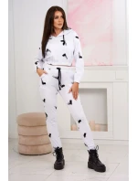 Sada s potiskem pistole bílá