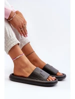 Dámské Lehké Černé Pěnové Pantofle Fenicva