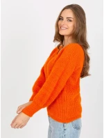Dámský svetr TW SW BI 9029.84 oranžový