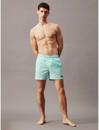 Pánské plavky KM0KM00939 CCP mentolová - Calvin Klein Pánské plavky KM0KM00939 CCP mentolová - Calvin Klein