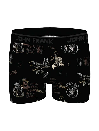 Pánské boxerky John Frank JFBDMOD190-MR.DOG 