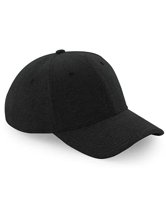 Beechfield B 677 6 panelová kšiltovka "Jersey Athleisure" 53.0677 black Beechfield B 677 6 panelová kšiltovka "Jersey Athleisure" 53.0677 black