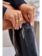 Kozačky Na Podpatku Z Eko Kůže Před Koleno Černé Izanae