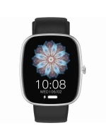 GRAVITY GT18-6 Pánské chytré hodinky Černý silikonový řemínek + námořnický modrý řemínek GRAVITY GT18-6 Pánské chytré hodinky Černý silikonový řemínek + námořnický modrý řemínek