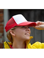 Result Headwear RC 089X 5 panelová síťovaná kšiltovka "Detroit" 28.089X red/white