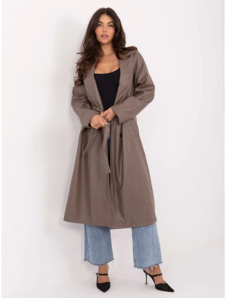 IT EN A8393.81 šedobéžový kabát