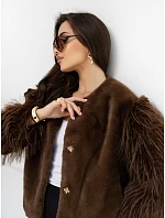 Bunda MBM KR 25 62.00P hnědá Bunda MBM KR 25 62.00P hnědá