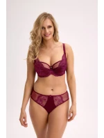 Dámská podprsenka Jovana 1313 Bordó - Gaia