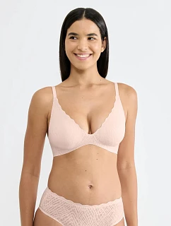 sloggi ZERO Feel Bliss - krajková push-up podprsenka s neviditelnou gelovou podporou Sloggi