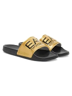 Pánské sportovní žabky Emporio Armani EA7 černé/zlaté – 7X000108-AF15118-MZ097 Pánské sportovní žabky Emporio Armani EA7 černé/zlaté – 7X000108-AF15118-MZ097