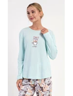 Dámské pyžamo dlouhé Jezevec