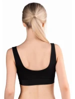 Dámský Crop Top Meméme Black Dámský Crop Top Meméme Black