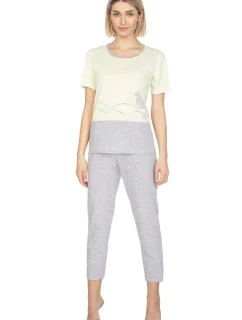 Dámské pyžamo 663 green plus - REGINA