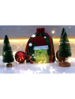 Vánoční dárková taška s Mickey 15x20CM Vánoční dárková taška s Mickey 15x20CM