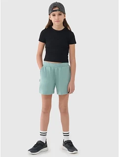 Dívčí teplákové šortky 4F 4FJWSS25TSHOF470-47S