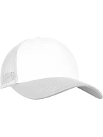 Flexfit 6606CF 6 panelová Trucker kšiltovka 55.06CF silver/white/silver