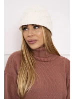 Fleecová čepice Roma Bis K235 ecru Fleecová čepice Roma Bis K235 ecru