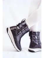 Dámské sněhule Big Star KK274391 Tmavě šedé