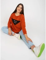 Halenka VI BZ 2911.82P tmavě oranžová Halenka VI BZ 2911.82P tmavě oranžová