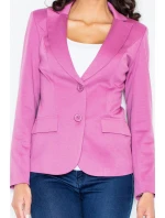 Dámské sako M085 Violet růžová - Figl
