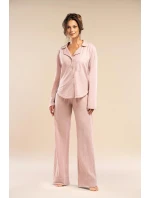 Belle Reverie MK 42 Blush Hour pyžamo délka/r S-L rozepínací Belle Reverie MK 42 Blush Hour pyžamo délka/r S-L rozepínací
