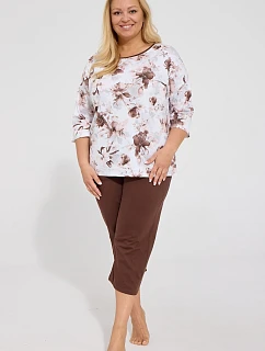 Pyžamo Cornette 147/499 Ashley 3/4 3XL–5XL