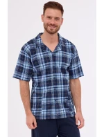 Pyžamo Cornette 318/52 cr/r 3XL-5XL pánské rozepínací