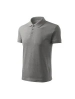 Pánské tričko Pique Polo Free (tmavě šedý melír) Pánské tričko Pique Polo Free (tmavě šedý melír)