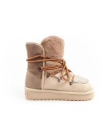 D.Franklin sněhule dámské zimní módní kožešinové zateplené hnědé béžové vysoké dámské D.Franklin sněhule dámské zimní módní kožešinové zateplené hnědé béžové vysoké dámské