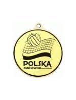 Obecná zlatá medaile s prostorem pro emblém 50 mm - ocelová medaile s laserovým gravírováním - RMI