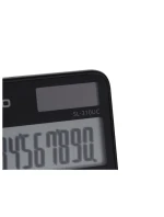 KAPESNÍ KALKULAČKA CASIO SL-310UC-BK ČERNÁ, 10MÍSTNÝ DISPLEJ