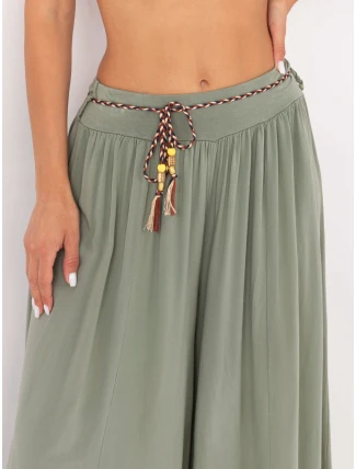 Dámské kalhoty TW SP BI 81733.14 khaki - FPrice