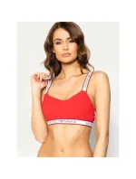 Podprsenka bez kostice 163651 0P317 00074 červená - Emporio Armani Podprsenka bez kostice 163651 0P317 00074 červená - Emporio Armani