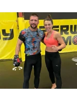 MMAsparringové rukavice S/M - Phantom Red - Valor Series