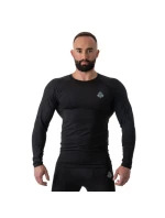 Rashguard s dlouhým rukávem černý BlackRSL - S