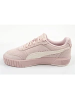 Puma dámské sportovní boty Carina Mia SD v pudrově růžové barvě, kožené, pohodlné dámské tenisky Puma dámské sportovní boty Carina Mia SD v pudrově růžové barvě, kožené, pohodlné dámské tenisky