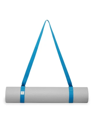 Popruh na podložku na jógu Gaiam modrý 61711BL