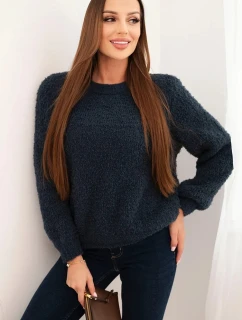 Svetr dámský z měkkého mohairu granátový
