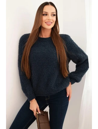 Svetr dámský z měkkého mohairu granátový Svetr dámský z měkkého mohairu granátový