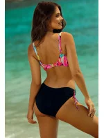 Dámské dvoudílné plavky Cyclades 4 S933CL4-1 růžovofilalový vzor - Self