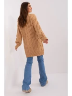 Dlouhý svetr model 185740 AT Dlouhý svetr model 185740 AT