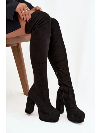 Kozačky na podpatku  model 220717 Step in style