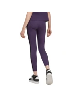 Dámské legíny adidas Essentials 3-Stripes Cotton purple JY3176 dámské