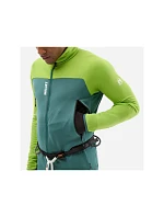 Mikina MILLET M FUSION GRID JKT zelená Mikina MILLET M FUSION GRID JKT zelená
