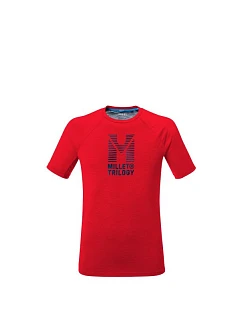 Pánské tričko MILLET Trilogy Icon Ts Ss M červené