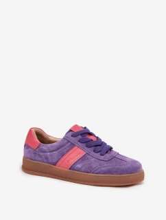 Semišové tenisky Vinceza – fialové