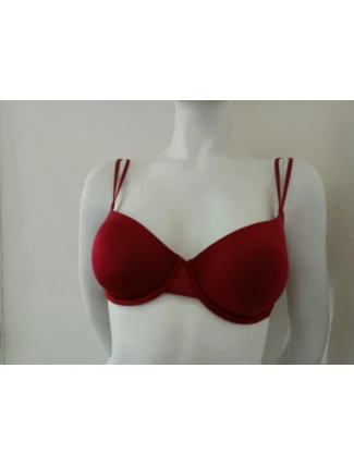 Dámská podprsenka UW0UW01185 bordová - Tommy Hilfiger Dámská podprsenka UW0UW01185 bordová - Tommy Hilfiger