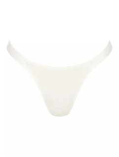 Dámské tanga GO Casual Tiny tanga - WHITE - bílé 00GZ - SLOGGI